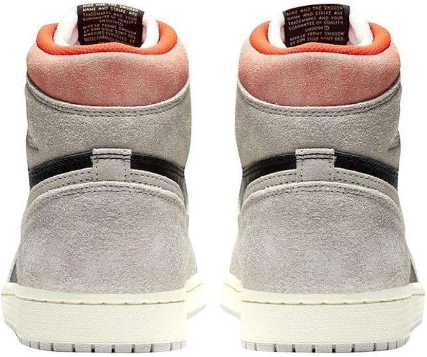 jordan 1 high og grey crimson