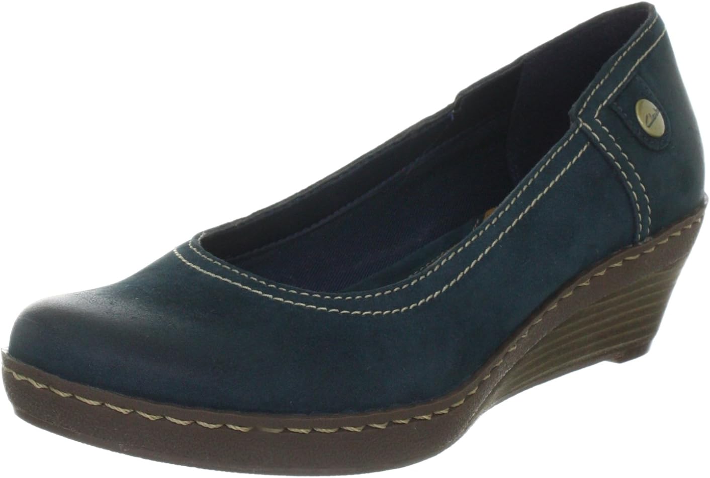 womens clarks brogues