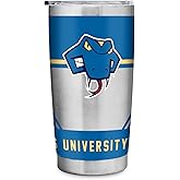 Rico Industries NCAA St Mary's University Rattlers Standard 20oz Stainless Steel Tumbler with Lid - Great For Coffee, Tea, Water or Cocktails