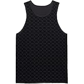 Savage X Men's Regular Mesh & Jersey Tank
