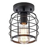 Create For Life® Industrial Vintage Flush Mount