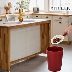 UUJOLY Small Trash Can Wastebasket Garbage Can