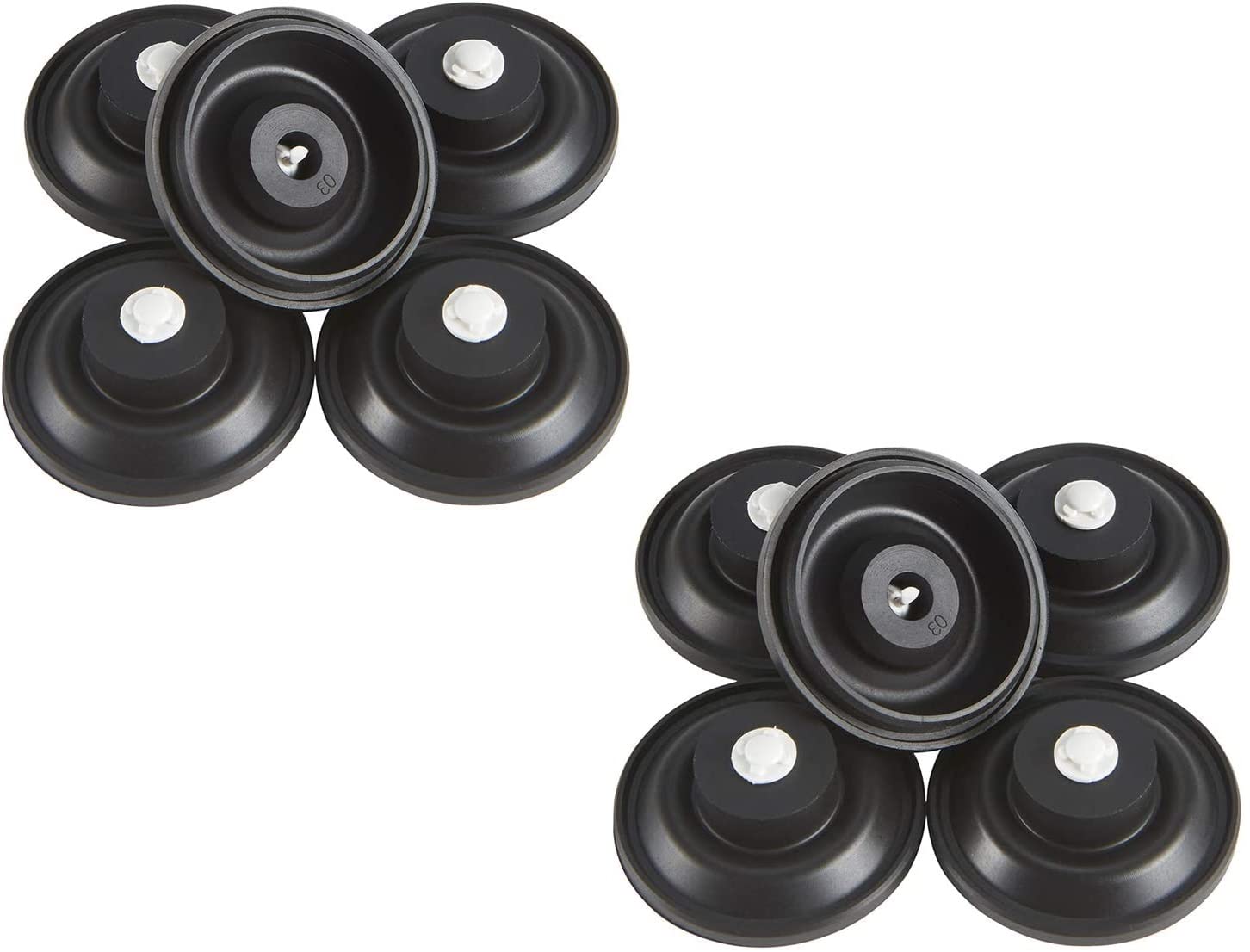10 Pack | Ideal Standard SV32967 Univalve Diaphragms | QT Style | Diaphragm Washer