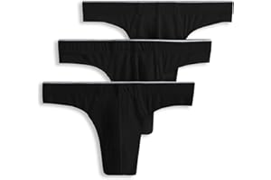 Jockey Men's Underwear True Style Thong - 3 Pack