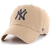 47 Brand MLB New York Yankees Branson Cap B-BRANS17CTP, Unisex
