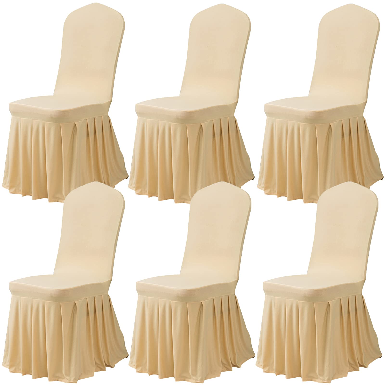 Parson Chair Covers With Skirt