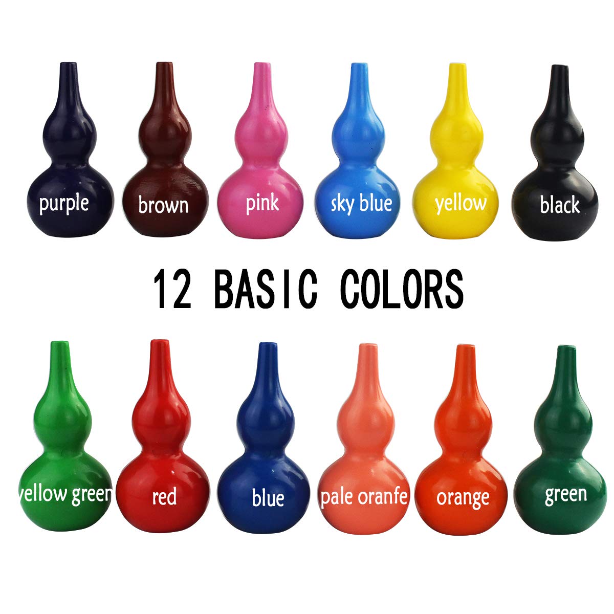 Kleinkinder Wachsmalstifte Handflächengriff Wachsmalstifte, 12 Farben Zeichenstift Wachsmalstifte Stapelbares Spielzeug für Kleinkinder und Kinder, Sicher und Nicht toxisch