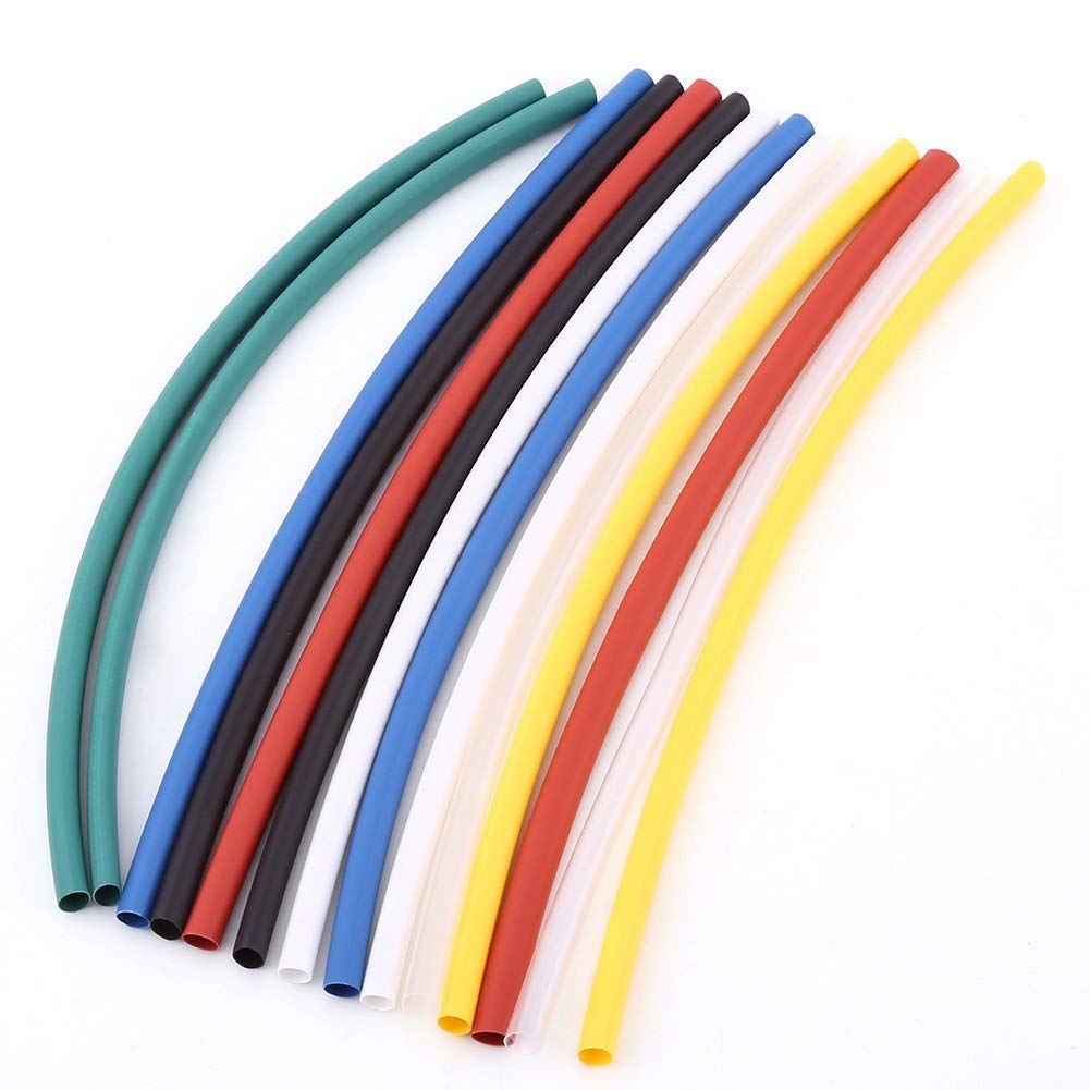 Halogen-free 2:1 Heat Shrink Tubing Wrap Cable Sleeve Shrinkable Tube for Garages Auto Electricians Cars Motor Homes 70pcs