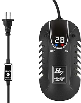 Amazon Paraweyse ミニヒーター サーモスタットヒーター 34 水槽用ヒーター 50w 水中式 小型 水槽 ヒーター 水族館 熱帯魚 観賞魚対応 水温管理用 温度調節簡単 サーモスタット 防爆 チタン合金 自動恒温加熱 加熱棒 ミニ水槽ヒーター 省エネ温度管理 Paraweyse