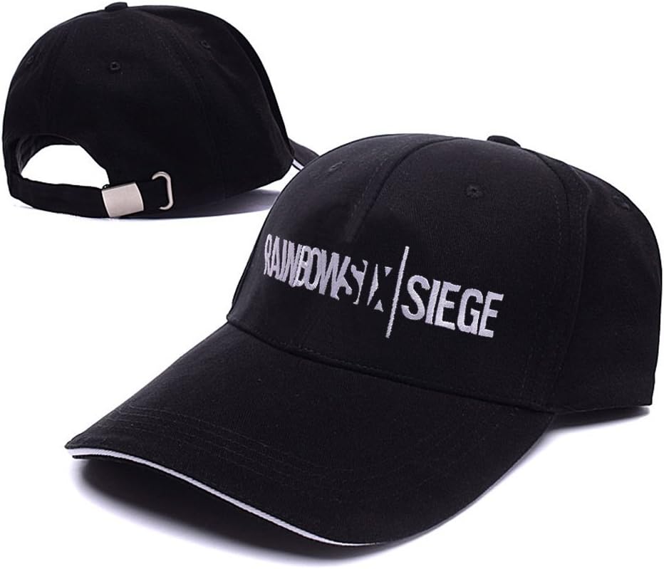 XINMEN Tom Clancy's Rainbow Six Siege Logo Adjustable Embroidery Hats / Snapback / Baseball / Visor Caps Hats