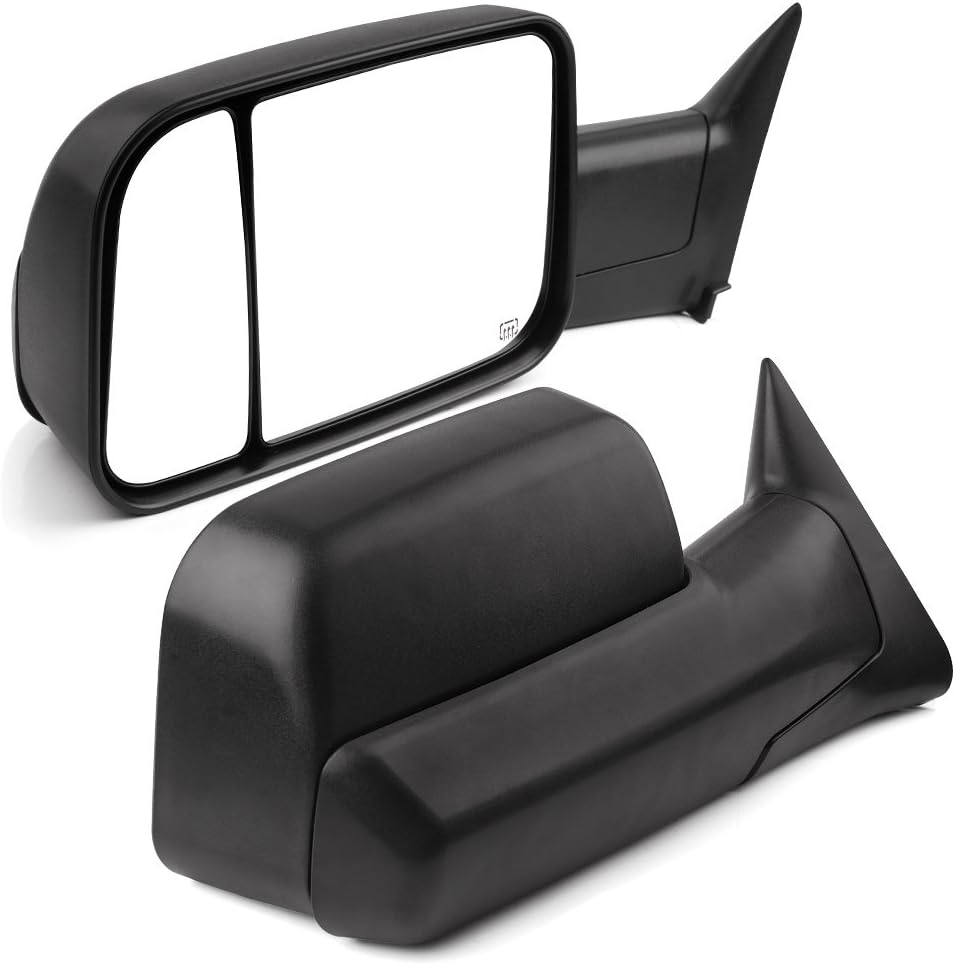 Rétroviseur De Remorquage Télescopique Chauffant – Pour Dodge Ram 1998-2002