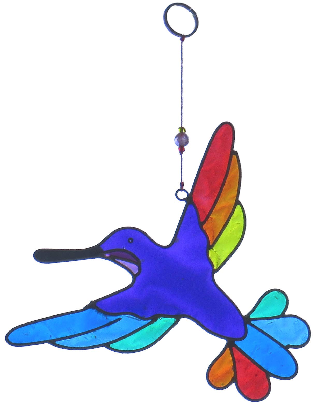 Purity Style Hummingbird Rainbow Coloured Suncatcher