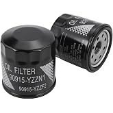 Kefly 90915-YZZF2 Engine Oil Filters for Toyota RAV4 Camry Corolla Prius | 2 pcs - 90915-YZZN1 for Highlander Avalon Lexus Replaces 90915-10009 90915-YZZE1