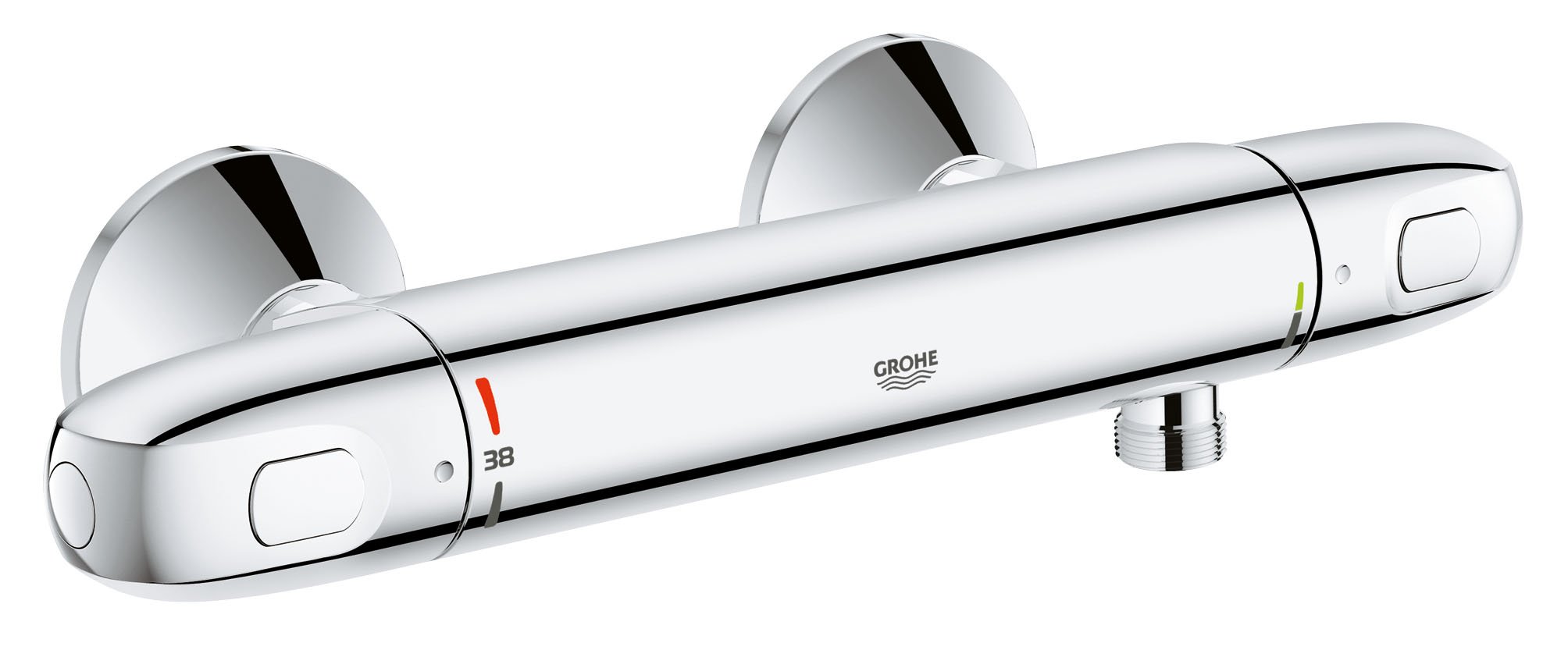 GROHE Grohtherm 1000 New Thermostatic Shower Mixer 1/2" Chrome 34550000