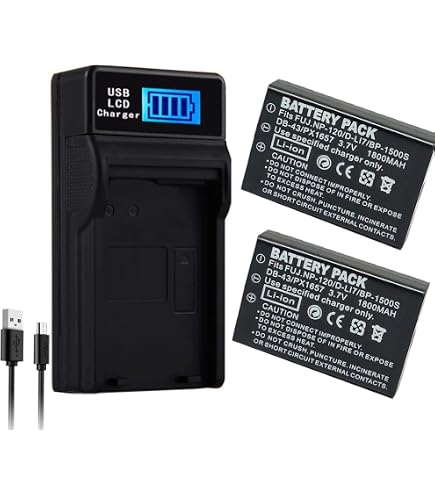 Batterie ORIGINALE PENTAX D-LI7 / FUJI FinePix NP-120 - Pour Appareils Photo - Neuf Sous Blister