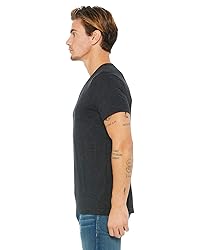 Bella + Canvas Unisex Triblend Short-Sleeve V-Neck