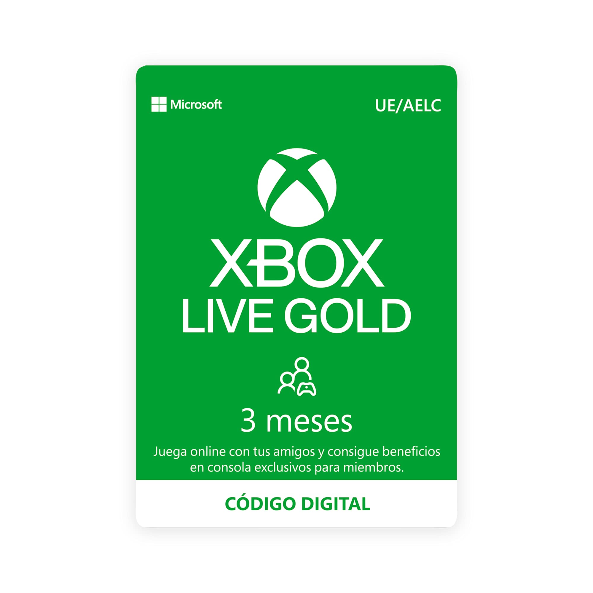 Microsoft-Suscripcion-Xbox-Live-Gold-3-Meses-Xbox-Live-Codigo-de-descarga Microsoft-Suscripcion-Xbox-Live-Gold-3-Meses-Xbox-Live-Codigo-de-descarga