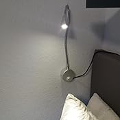 Schwanenhals Lampe,LED-Leuchte mit Aluminium-Schwanenhals