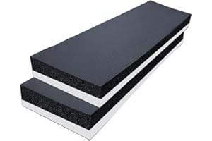 AMPULLA Garage Smith GWP03 Multilayer Garage Wall Protector Car Door Protectors (2-Pack(White))