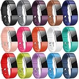 For Fitbit Charge 2 Bands Wristbands CreateGreat Silicone Replacement Charge 2 Accessory Original Color Print Pattern Bands Strap for Large or Small Size
