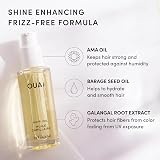 OUAI Hair Oil Travel Size 13ml Heat Protectant Frizz Shine Color Safe view 5