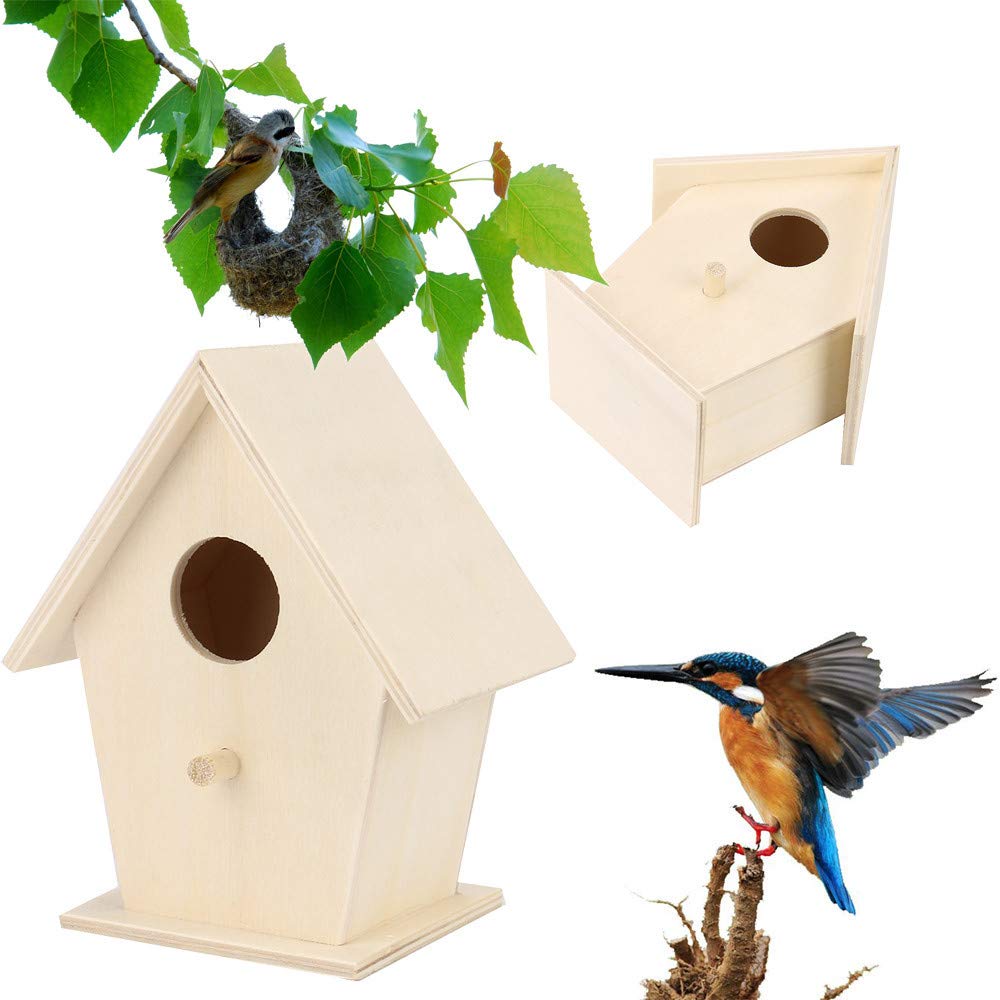 Gross Vogelhaus Vogelhauschen Handmade Bird House Fur Meise