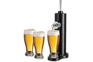 YJSG Draft Pour Beer Dispenser,Canned Beer Draft System,Mini Kegerator,Beer Foam Maker,Beer Can Tap,Converts Any Can Into Dra