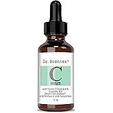 Vitamin C Serum 20% Pure L-Ascorbic Acid, Ferulic Acid, Vitamin E and Hyaluronic Acid for Face and Eyes Natural Anti Aging An