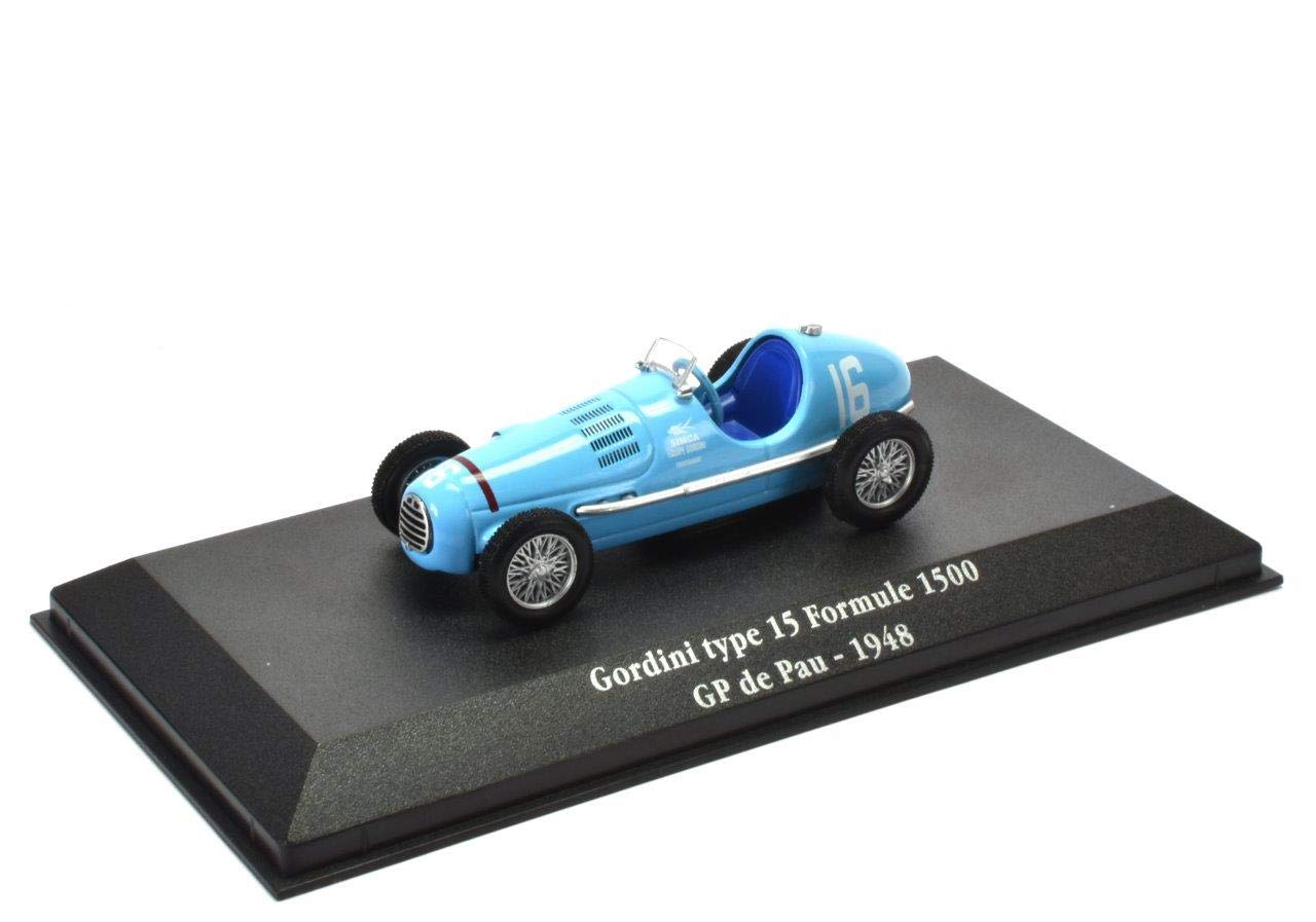 OPO 10 - Atlas Collection 1/43: Gordini type 15 Formula 1500 GP of Pau 1948 (G016)