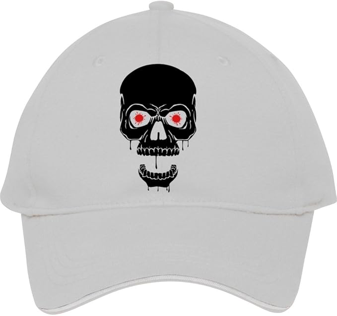 Hot More Style Flashing_skull Baseball Caps Sport Caps