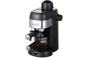 Brentwood GA-134BK GA-134BK 800-Watt Espresso and Cappuccino Maker, Black