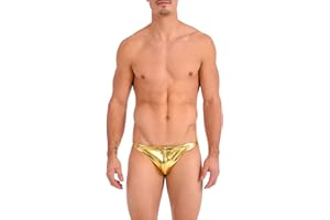 Gary Majdell Sport Men's USA Ultra Greek Bikini Freedom Swimsuit with Contour Pouch