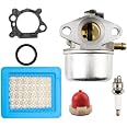 Carburador 799868 Con Junta Y Junta Tórica Compatible Con Carburador Briggs & Stratton 498170 498254 497347 497314 96603293