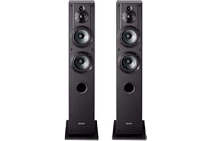 Sony SS-CS3 3-Way 4-Driver Floor-Standing Speaker - Pair (Black)
