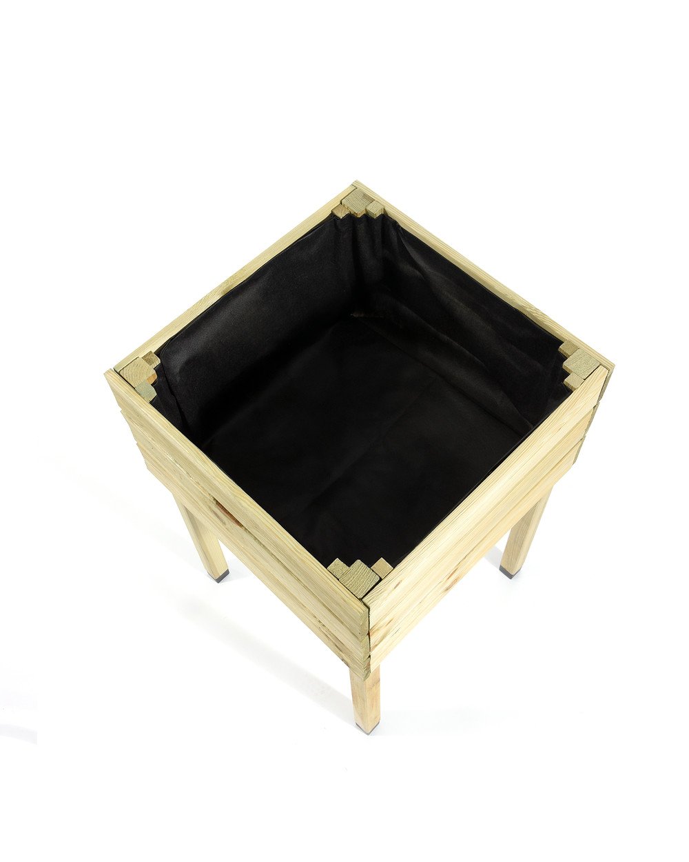 MYGARDENLUST Cama alta de madera para plantas, kit de construcción ...