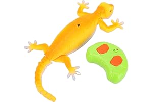 SPYMINNPOO Wall Climbing Gecko Toy, Vivid Color Changing Climbs Up Wall Crawler Toy, Electric RC Car Interactive for Boys