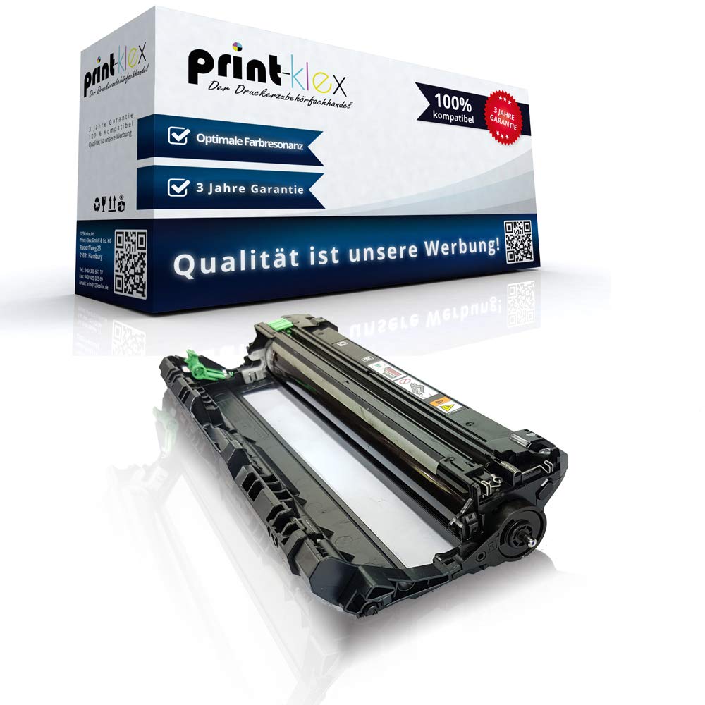 Print-KlexDrum Unit Compatible with Brother MFC-L3700Series MFC-L3710CW MFC-L3730CDN MFC-L3740CDN MFC-L3750CDW MFC-L 3770CDW DR 243 DR243CL DR 243CL DR-243CL Black Image Drum - Office L