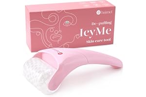 BAIMEI IcyMe Cryotherapy Ice Roller for Face and Eyes Massager Puffiness Redness Reducing Migraine Pain Relief, Skin Care Tool Helps on Muscle Tension, Self Care Gift for Men Women