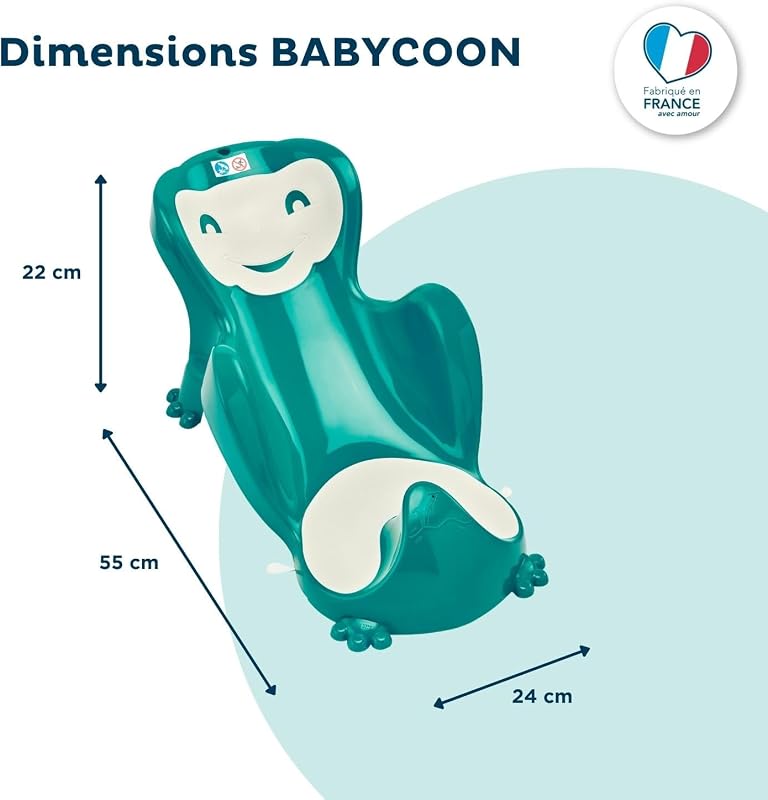 Transat de Bain Babycoon - Vert emeraude