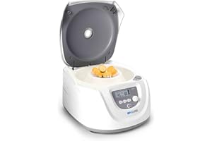 ONiLAB Lab benchtop Centrifuge Machine 6x50mL, 6X 15mL/10mL/7mL/1.5-5ml, Digital Desktop Lab Centrifuge, Timer 30sec-99min, S