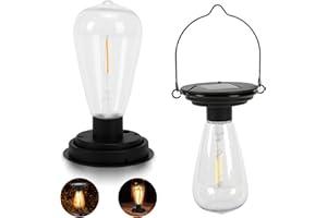JKIMK Replacement Solar Light Tops-Solar Light Bulbs for Outside-Solar Lanterns Outdoor Waterproof 1 Pack,One Thing, Three Uses, Multifunctional Size Conversion Or Personalized Hanging