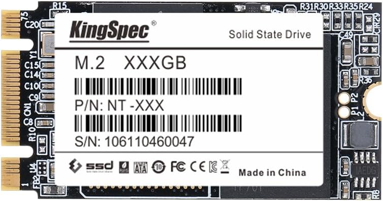 KingSpec NT 2242 256GB SATA M.2 NGFF Internal Solid State Drive (256GB)