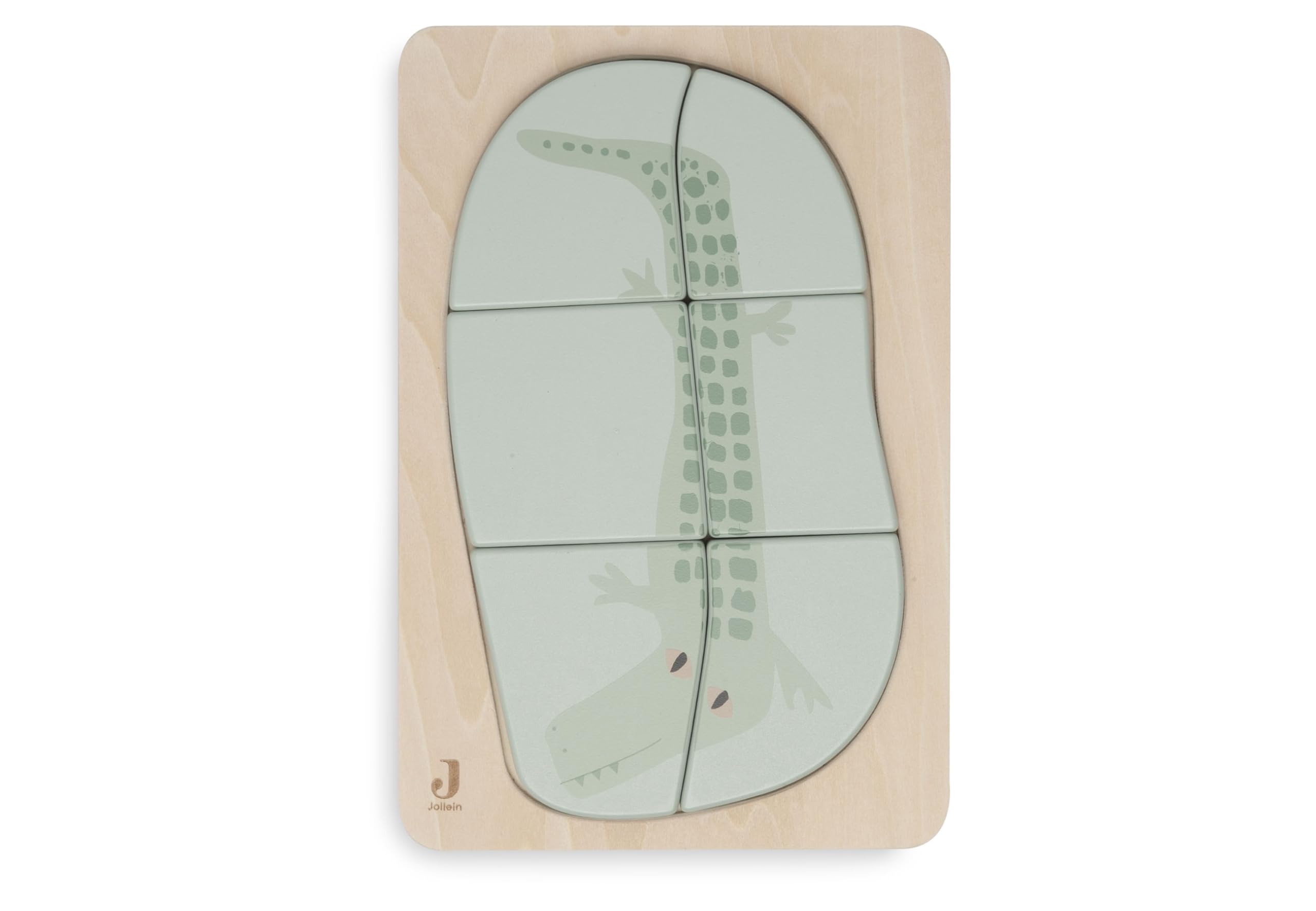 Jollein 105-001-68056 Wooden Puzzle