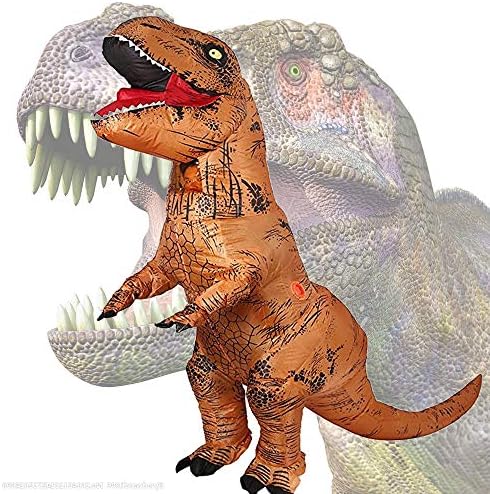SIHEE Party Gift Inflatable T-Rex Costume Dinosaur For Adult Dress Up Fancy Cosplay Costume Suit Party