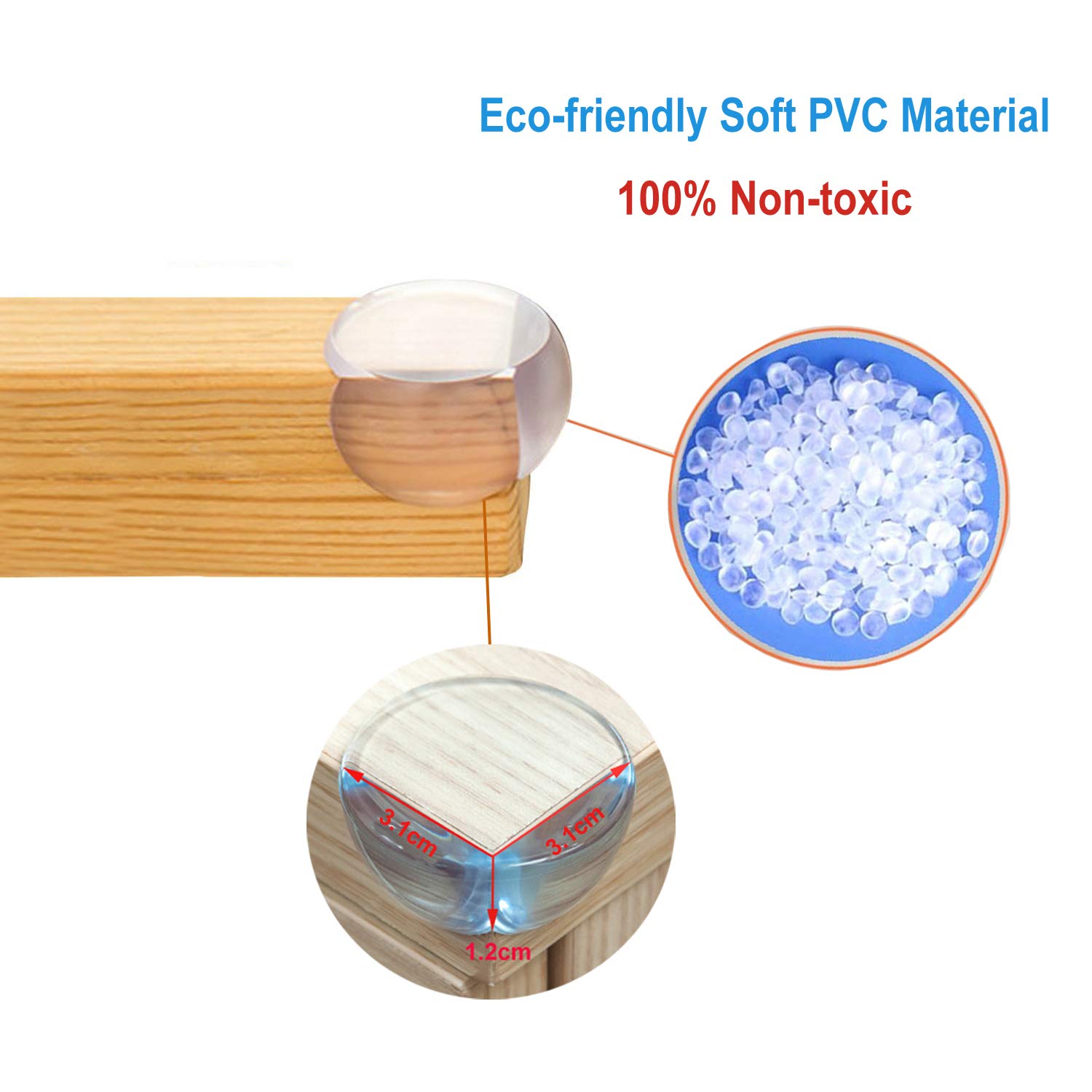 baby corner protectors without adhesive