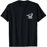 Brontosaurus T-Shirt for Men Women & Kids | Dinosaur Badge T-Shirt