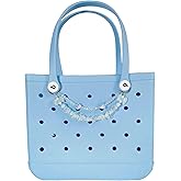 1PC Charms For Bogg Bag Beach Tote Bag Rubber Beach Bag, Summer