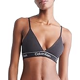 Calvin Klein Womens Intense Power Pride Lightly Lined Triangle Bralette