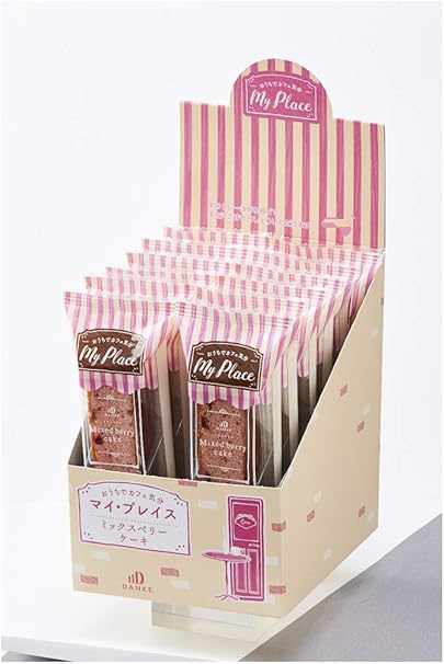 Amazon 中島大祥堂 おうちでカフェ気分 マイ プレイスミックスベリーケーキ 1本 12本 Danke ケーキ 洋菓子 通販