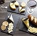 Set of 8 Cheese Markers/Slate Labels - 6 Natural Slate Labels for Cheese Boards